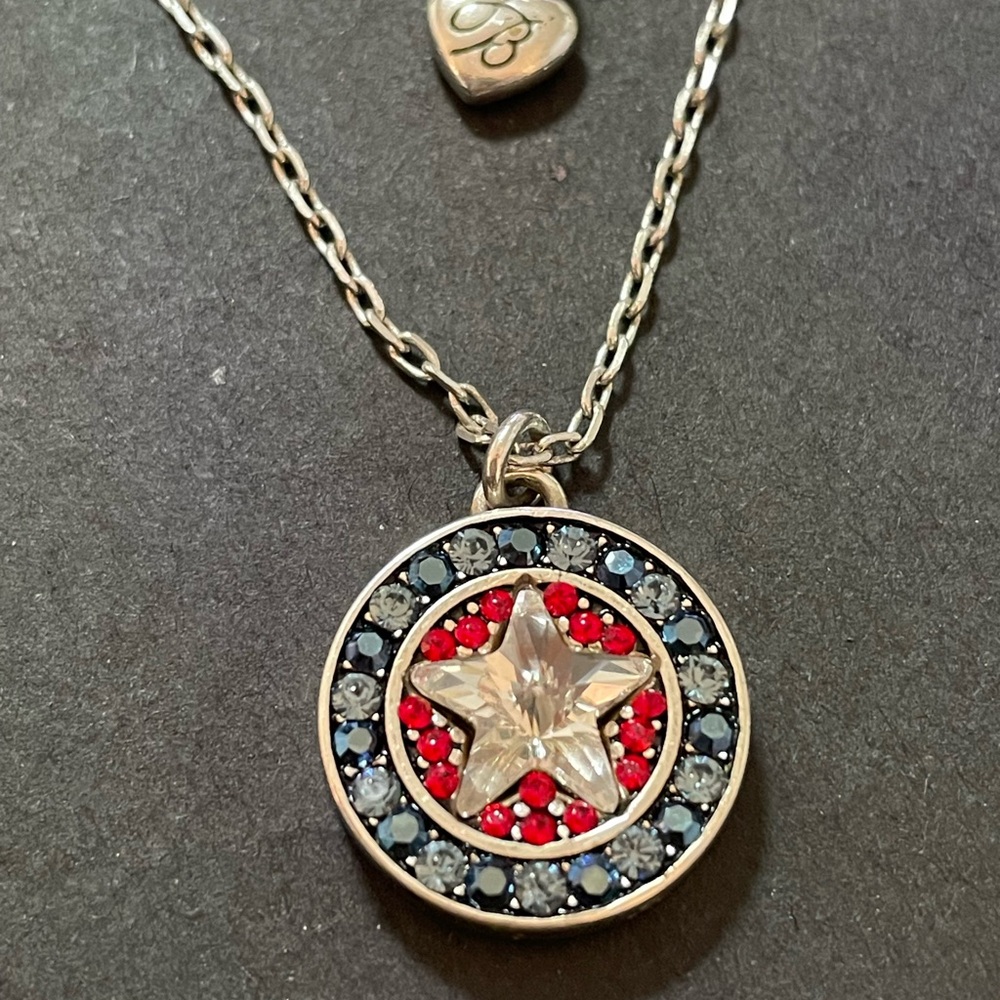 Brighton American Star Necklace and pendant